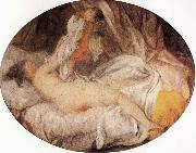 Jean Honore Fragonard, The Stolen Shift
